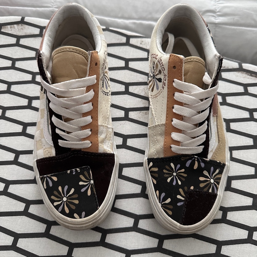 Vans Multicolor Patchwork Sneakers - image 1